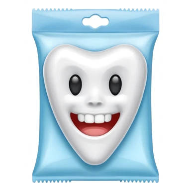 pack of dental thread  sticker