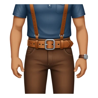 BELT IN HAND EMOJI sticker