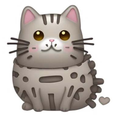 skelleton pusheen sticker