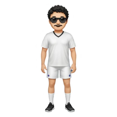 Curly hair short facial hair Washington Bridge Jersey white socks cover up the ankle legs and knees a right arm sleeve on your right arm sticker