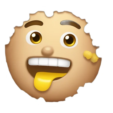 Macron mange du couscous sticker