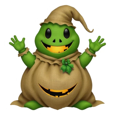 Oogie boogie sticker