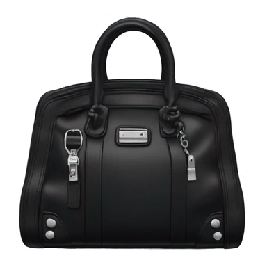 balenciaga black bag  sticker