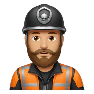 Biker with helmet and beard





















 sticker