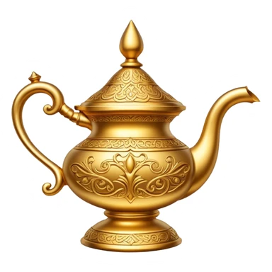 Aladdin's magic lamp sticker