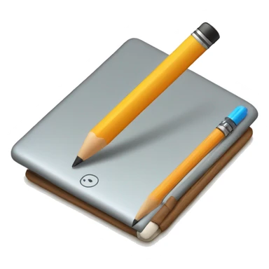 ipad with magic pencil sticker