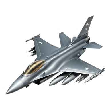 F-16 Fighting Falcon jet sticker