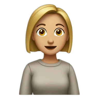 Maestra contenta sticker