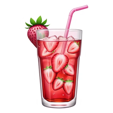 Strawberry Iced Tea sticker