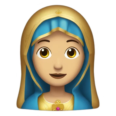 Virgen Maria de Nazareth sticker