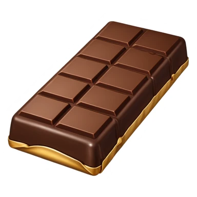 a chocolate bar being sold sticker