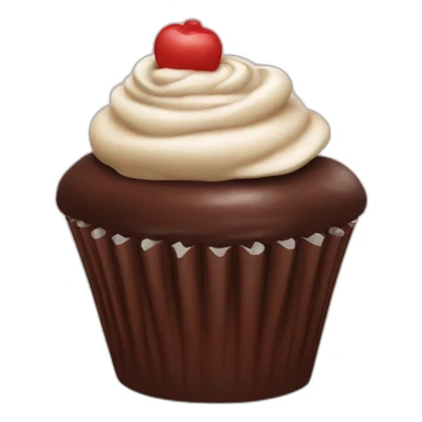 chocolate-cupcake sticker