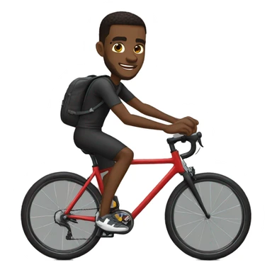 Samuel etoo sur le velo sticker
