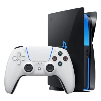 generate me a ps5 console sticker