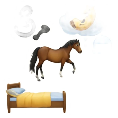 The words MORE SAX floating above a poo emoji in bed smoking a cigarette next to a horse emoji sticker