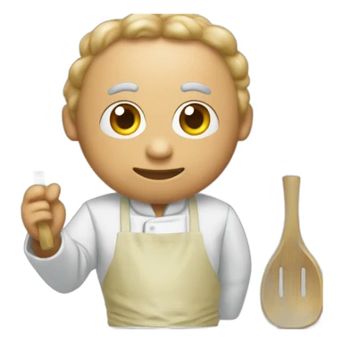 Un Poulpe qui cuisine sticker