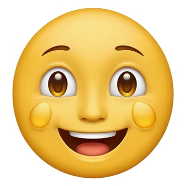 Laughing loud tear emoji yellow face sticker