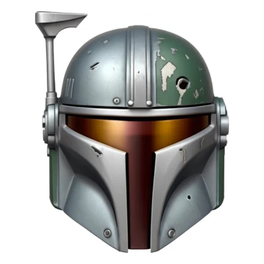 mandalorian helmet sticker