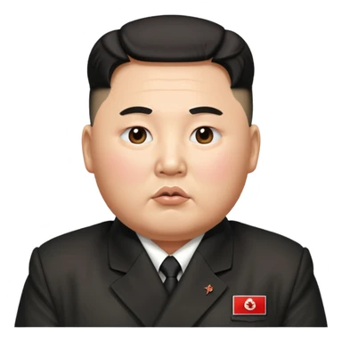 Kim Jong Un sticker