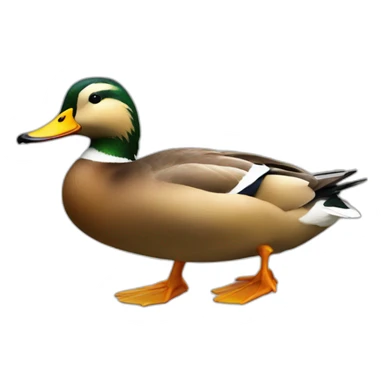 the police caught a duck sticker