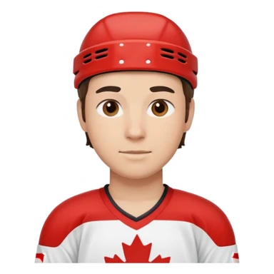 canadian hockey player sticker