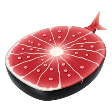 Please make me a piece of tuna sashimi sticker