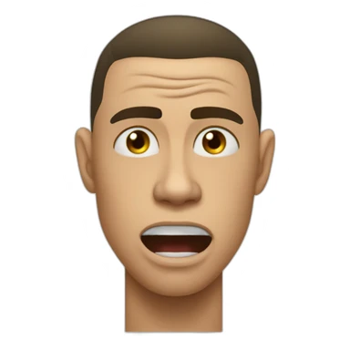 Ronaldo crying siuuuuuu sticker
