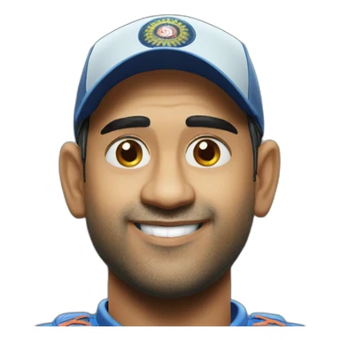 Ms Dhoni sticker
