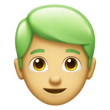 Light green hart sticker