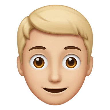 Smile and confused face sticker