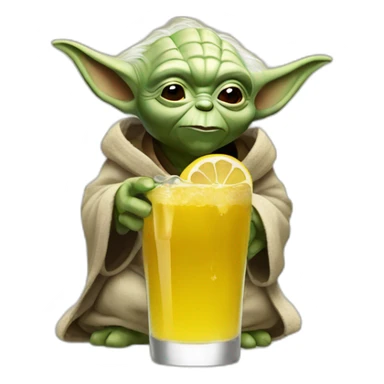 Yoda drink à bee sticker
