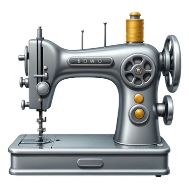 Fashion sewing machine sticker
