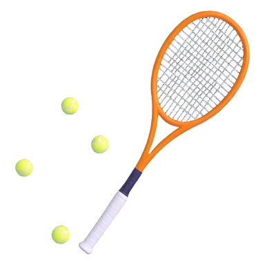 Tennis racket sticker