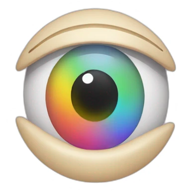 Cœur arc en ciel  sticker