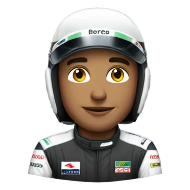F1 driver rose  sticker