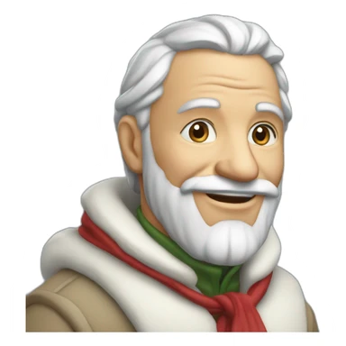 Le Père Noël sticker