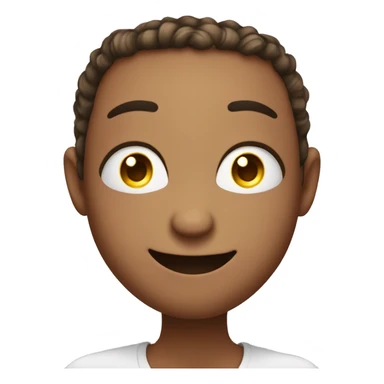 a sparkling, wide-eyed face with a big smile, glowing skin, and a subtle shimmer effect. It could have a rainbow-colored halo above its head, with tiny stars and rhinestones around it, giving off a magical, joyful vibe.

 sticker