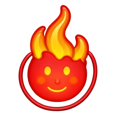 neon sign "hot" sticker