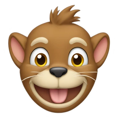 Jerry from tom and jerry sticker