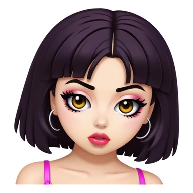 Charli xcx brat style sticker