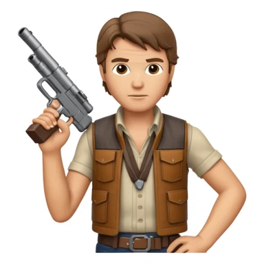 Han solo sticker