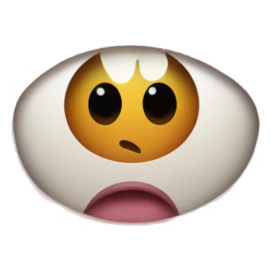  rolling eyes sticking out tongue  sticker