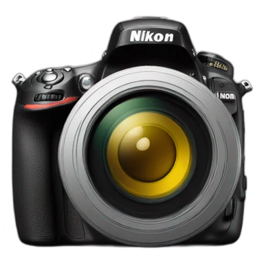 nikon camera photo sticker