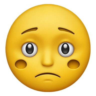 Disappointed yellow emojiDisappointed sticker