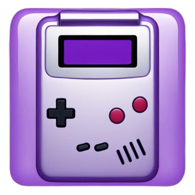 GameBoy Color Atomic Purple sticker