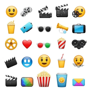 Movies scenes sticker