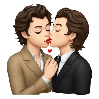 Harry styles kissing  sticker