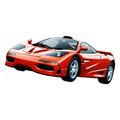 Red McLaren f1 sticker