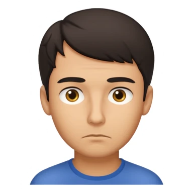 thinking guy sticker