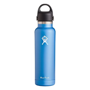Blue hydro flask  sticker